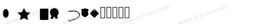 Old Retro Labels TFB字体转换